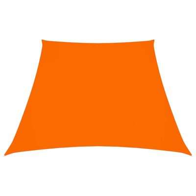 vidaXL Parasolar, portocaliu, 2/4x3 m, țesătură oxford, trapez