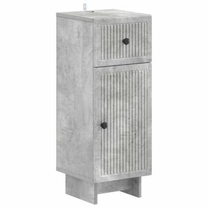 vidaXL Dulap de Depozitare pentru Baie EDE Gri Beton 30 x 31 x 80 cm