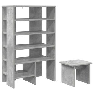 vidaXL Dulap pentru pantofi 2 buc. 62 x 35 x 100 cm Lemn prelucrat
