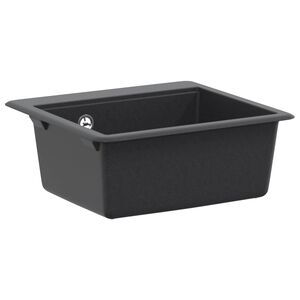 vidaXL Chiuvetă de bucătărie cu o singură cuvă Granit 47 x 44 x 19 cm