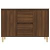 vidaXL Servantă, stejar maro, 101x35x70 cm, lemn prelucrat