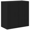 vidaXL Dulap TV de perete 59,5 x 31 x 60 cm Negru Lemn prelucrat