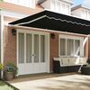 vidaXL Material de &icirc;nlocuire pentru copertină Negru 580 x 295 cm