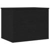 vidaXL Cutie de depozitare Stejar negru 60 x 42 x 46 cm Lemn compozit