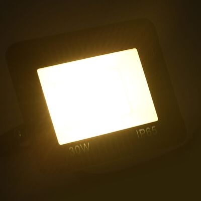 vidaXL Proiector cu LED, alb cald, 30 W