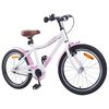 vidaXL Bicicletă pentru Copii 18 Inci pentru 5-7 ani Roz deschis