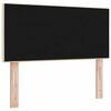 vidaXL Tăblie cap cu headboard Crem 100 cm Piele artificială