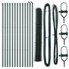 vidaXL Gard din plasă sudată pentru fixare &icirc;n sol 25 x 1,2 m (l x h)