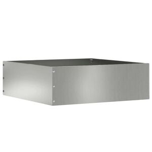 vidaXL Margine pentru gazon 40 x 40 x 13 cm Oțel Galvanizat Argintiu
