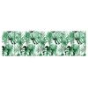 vidaXL Perna de șezlong pentru soare Floral Verde 200 x 70 x 4 cm