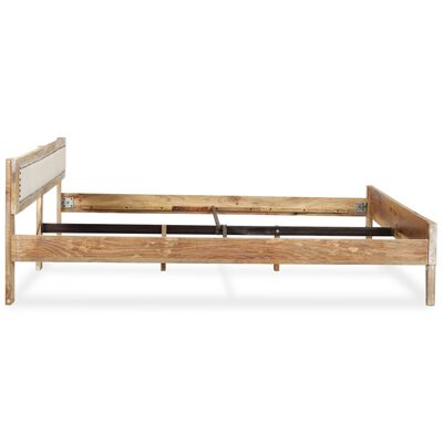 vidaXL Cadru de pat, 180 x 200 cm, lemn masiv de mango