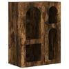 vidaXL Bufet ELST Stejar fumuriu 59 x 35 x 80.5 cm Lemn prelucrat
