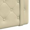 vidaXL Cap de pat suspendat Crem 130 x 55 x 5 cm Piele artificială
