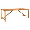 vidaXL Set de masă pentru grădină 7 pcs Maro Lemn Solid de Acacia