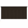 vidaXL Jaluzea tip rulou de exterior, 305 (l) x 140 (&icirc;) cm, maro, HDPE