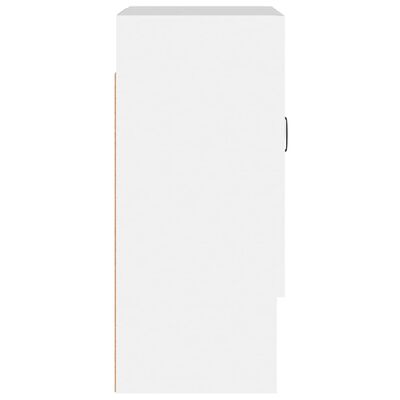 vidaXL Dulap de perete, alb, 60x31x70 cm, lemn prelucrat