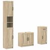 vidaXL Set de cabinet pentru baie cu 3 piese UTRECHT Lemn prelucrat