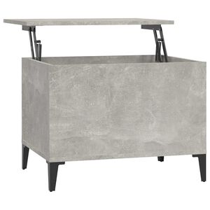 vidaXL Măsuță de cafea, gri beton, 60x44,5x45 cm, lemn prelucrat