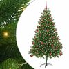 vidaXL Brad de Crăciun Verde 180 cm PE