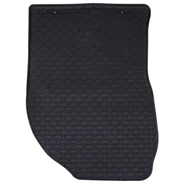 vidaXL Covor pentru mașină 4 pcs Negru Cauciuc