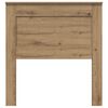 vidaXL Tăblie cap cu headboard Stejar Artizanal 90 cm Lemn compozit