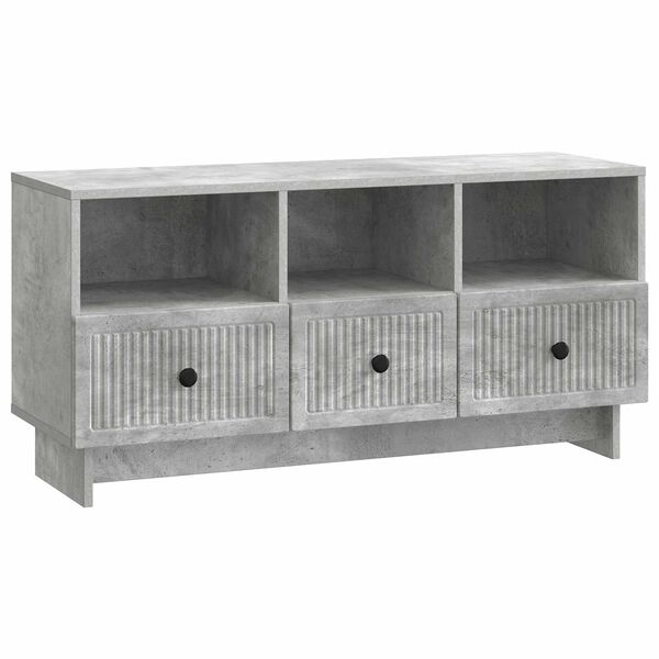 vidaXL Cabinet TV Gri Beton 102 x 34,5 x 50 cm Lemn prelucrat