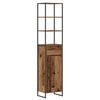 vidaXL Dulap de Baie Lemn Vechi 40 x 30 x 180 cm Lemn prelucrat