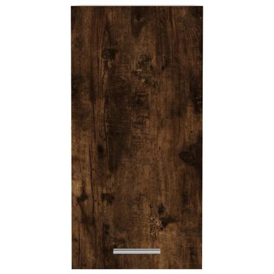 vidaXL Dulap suspendat, stejar fumuriu, 29,5x31x60 cm, lemn prelucrat