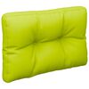 vidaXL Perne de paleți, 2 buc, verde aprins, material textil
