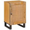 vidaXL Dulap de Baie Maro 38 x 33 x 58 cm Lemn de mango solid