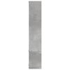 vidaXL Raft de perete, gri beton, 96x12x64 cm, lemn prelucrat
