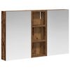 vidaXL Set dulap baie 3 buc. 80 x 10,5 x 50 cm Lemn prelucrat
