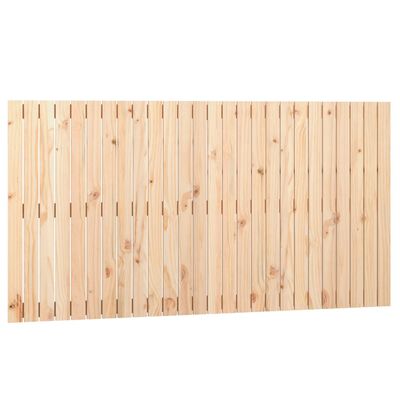 vidaXL Tăblie de pat pentru perete, 166x3x90 cm, lemn masiv de pin