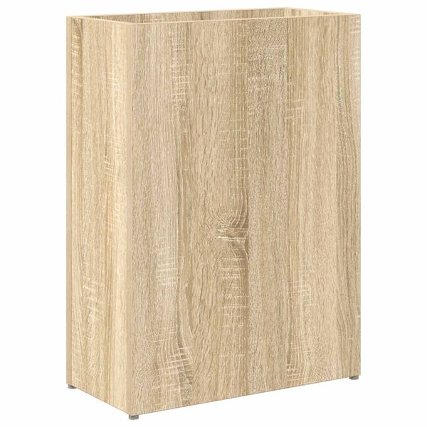 vidaXL Suport pentru umbrele Stejar Sonoma 40 x 20 x 55,5 cm