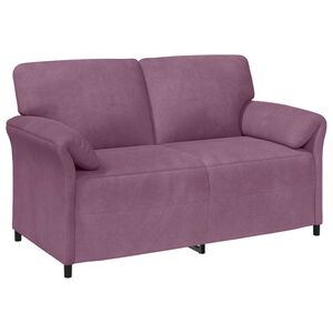 vidaXL Canapea cu 2 locuri Violet 158 x 83 x 95 cm Catifea