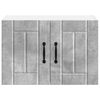 vidaXL Dulap suspendat de bucătărie Gri din beton 60 x 31 x 40 cm