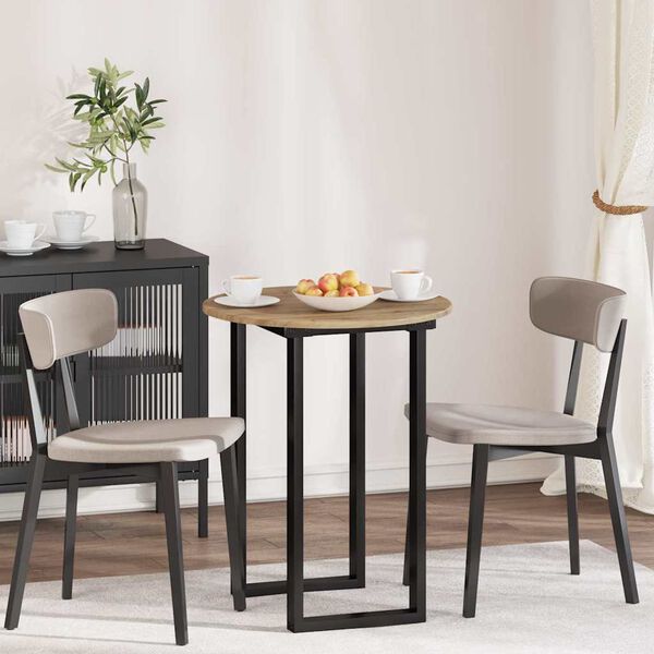 vidaXL Placă de masă stejar artizanal 60 x 60 x 1,5 cm Lemn compozit