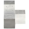 vidaXL Conectori grindă, formă Y, 4 buc, 101x101 mm, metal galvanizat