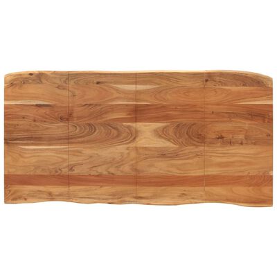 vidaXL Masă de bucătărie, 180 x 90 x 76 cm, lemn masiv de acacia