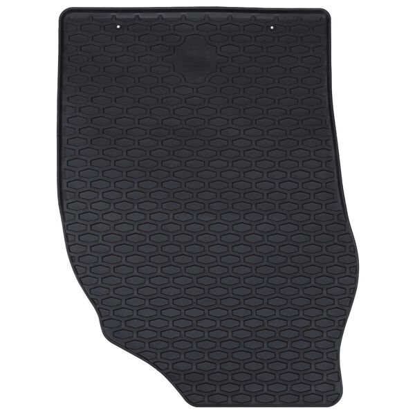 vidaXL Covor pentru mașină 4 pcs Negru TPE