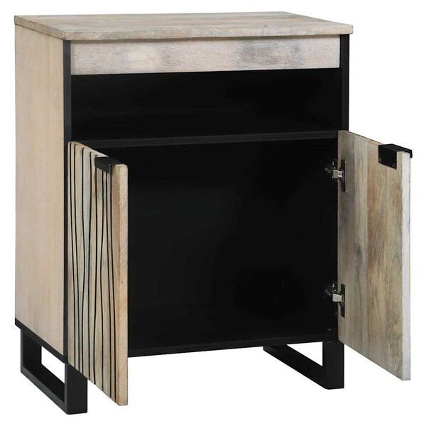 vidaXL Dulapuri și suporturi pentru stocarea media Alb și negru