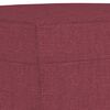 vidaXL Taburet, roșu vin, 60x50x41 cm, material textil