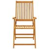 vidaXL Set mobilier de grădină, 5 piese, 140x80x74 cm, lemn masiv de acacia