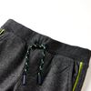 Pantaloni de trening pentru copii, gri melanj, 104