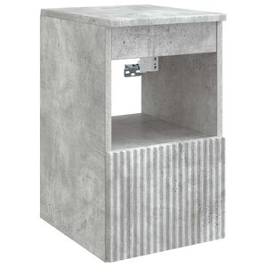 vidaXL Dulap de Baie Gri Beton 30 x 35 x 50 cm Lemn prelucrat