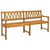 vidaXL Bancă de exterior natural 180 x 55,5 x 90 cm