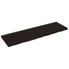 vidaXL Blat de baie, maro &icirc;nchis, 200x60x(2-6) cm, lemn masiv tratat