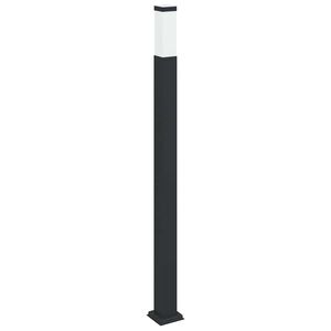 vidaXL St&acirc;lp luminos 110 cm Negru IP44