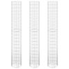 vidaXL Strat &icirc;nălțat gabion 3 buc. &Oslash;30x200 cm oțel galvanizat circular