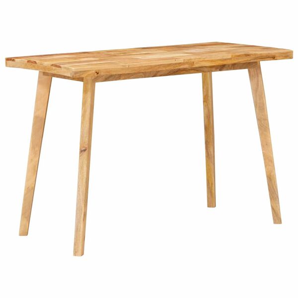vidaXL Masă de dining natural 100 x 55 x 75 cm Lemn de mango solid